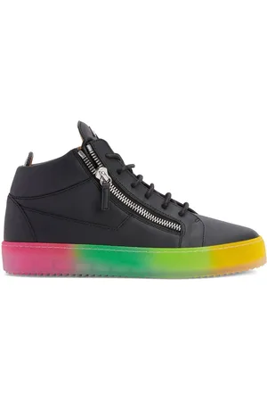 Giuseppe Zanotti Zapatillas Kriss con suela de arcoíris