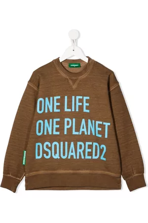 Dsquared2 Sudadera con eslogan estampado