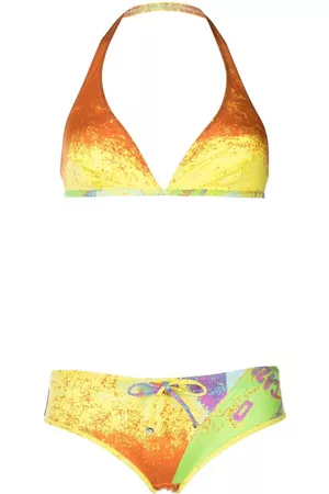 Prada Bikini con estampado gráfico