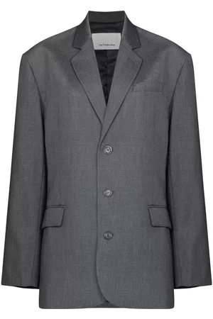 The Frankie Shop Blazer Gelso oversize con botones