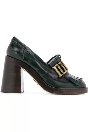 Dsquared2 Zapatos de tacón de 100mm con solapa
