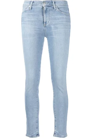 Citizens of Humanity Vaqueros skinny de talle medio