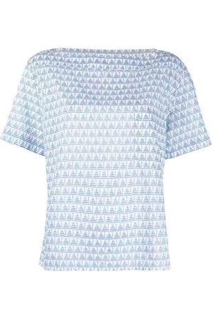 Hermès Camiseta con motivo geométrico 1960 pre-owned