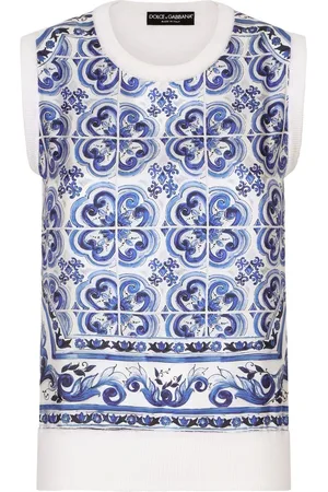 Dolce & Gabbana Jersey con estampado Mayólica