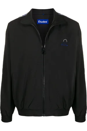 Etudes Chaqueta bomber con logo y cremallera