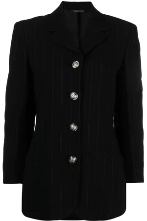 VERSACE Blazer a rayas diplomáticas 1990