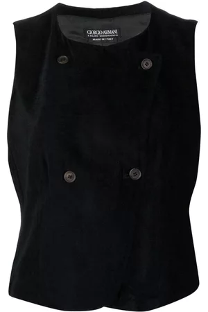 Giorgio Armani Camiseta de tirantes con doble botonadura 1990