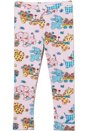 Moschino Leggins con estampado gráfico