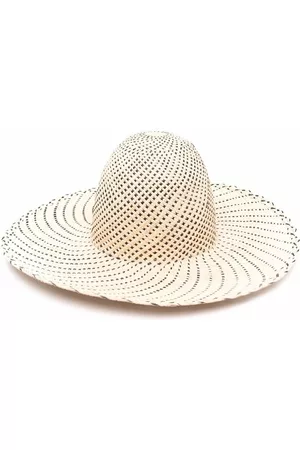 HENRIK VIBSKOV Sombrero de verano con diseño de mimbre