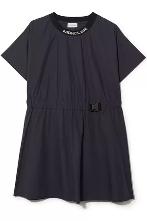 Moncler Vestido estilo camiseta con cinturón