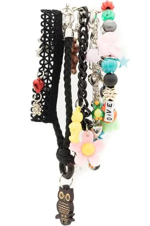 AMIR SLAMA Pulsera con múltiples cadenas