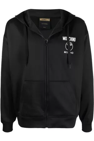 Moschino Sudadera con capucha y logo estampado