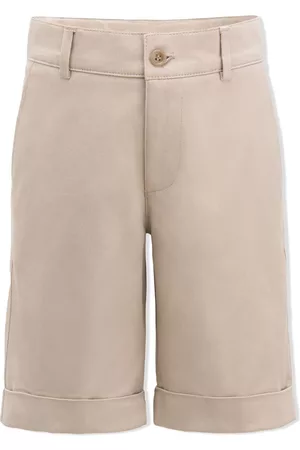 M. Moustache Bermudas de vestir por la rodilla