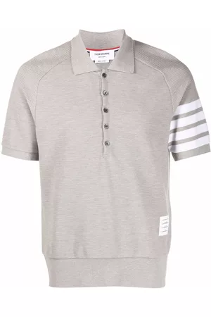 Thom Browne Polo con motivo 4-Bar