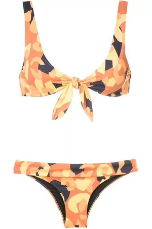 Brigitte Bikini Ray con motivo abstracto