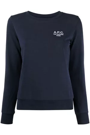A.P.C. Sudadera Skye con logo bordado