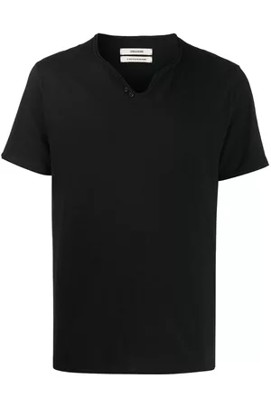 Zadig & Voltaire Camiseta Monastir con cuello henley