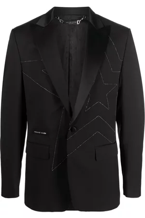 Philipp Plein Blazer con estrella de strass