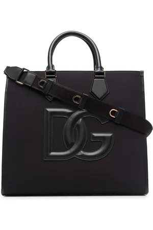 Dolce & Gabbana Bolso shopper con parche del logo
