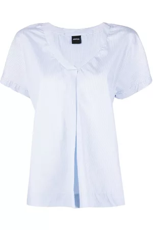 Aspesi Top con cuello en V