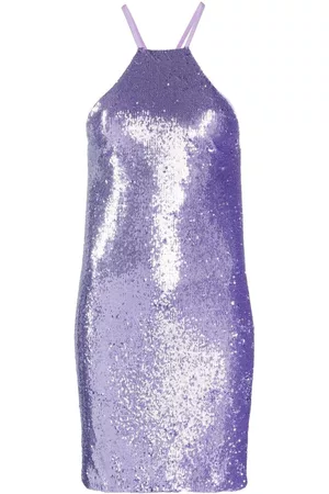 The Attico Vestido de lentejuelas con espalda descubierta
