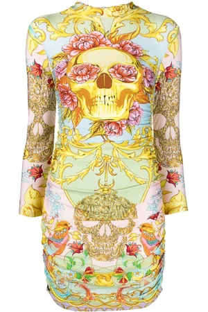 Philipp Plein Minivestido Baroque estampado