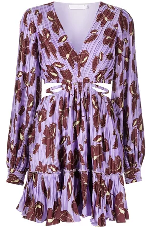 Simkhai Vestido corto con motivo floral