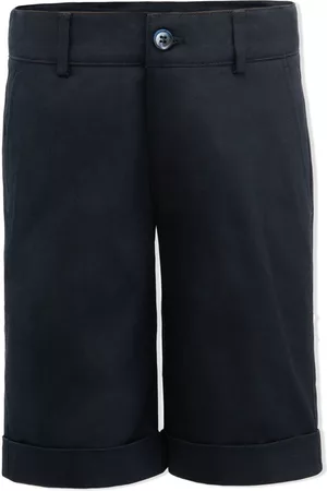 M. Moustache Bermudas de vestir por la rodilla
