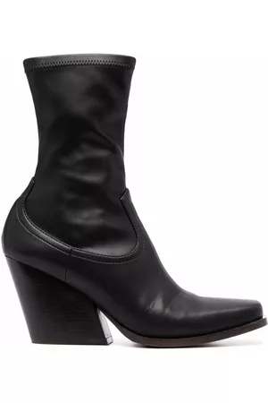 Stella McCartney Botas Cowboy Stretch con tacón de 95mm