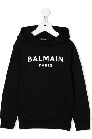 Balmain Sudadera con capucha y logo