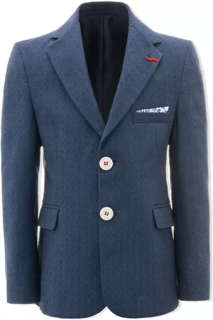 M. Moustache Blazer bordado y botones