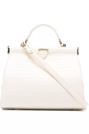 ASPINAL OF LONDON Bolso Florence Frame con efecto de piel de cocodrilo