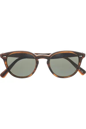 Oliver Peoples Gafas de sol con montura con efecto carey