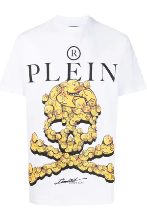 Philipp Plein Camiseta con calavera estampada