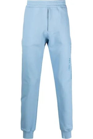 Alexander McQueen Pantalones de chándal con logo estampado