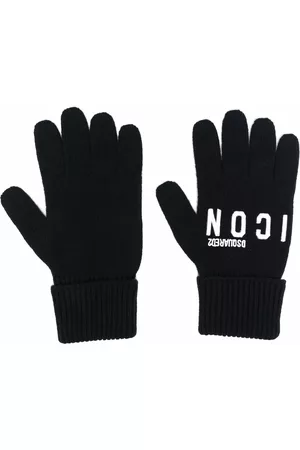 Dsquared2 Guantes con logo bordado