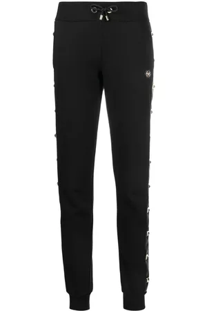 Philipp Plein Pantalones de chándal con panel lateral