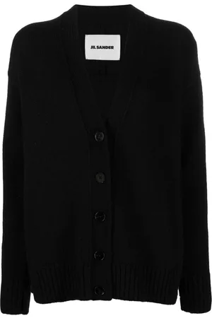 Jil Sander Cárdigan con cuello en V y botones