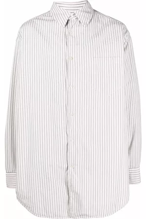 Maison Margiela Camisa acolchada a rayas