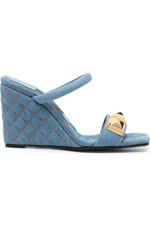 Philipp Plein Sandalias con cuña de 110mm