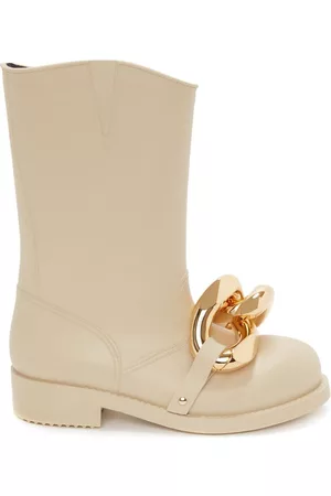 J.W.Anderson Botas de agua Chain con tacón bajo