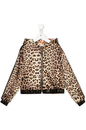 Philipp Plein Chaqueta con motivo de leopardo