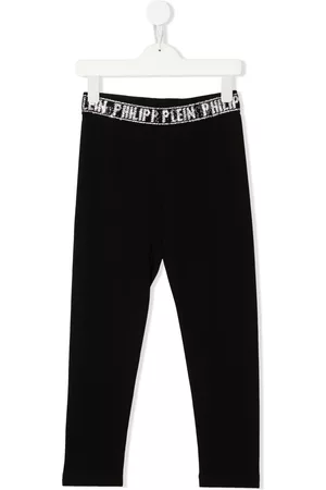 Philipp Plein Leggins con logo en la cinturilla