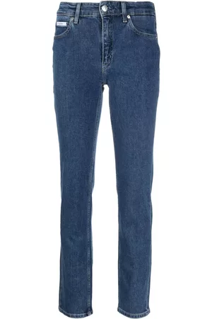 Calvin Klein Vaqueros slim de talle medio
