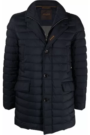 MOORER Chaqueta acolchada con solapa de muesca