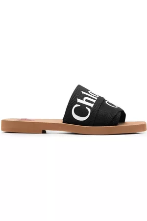 Chloé Sandalias con correas del logo