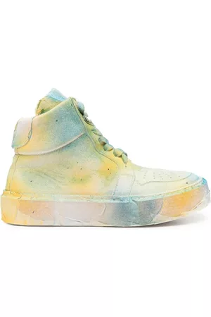 GUIDI Zapatillas altas con efecto en spray