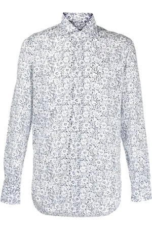 BARBA Camisa con estampado floral