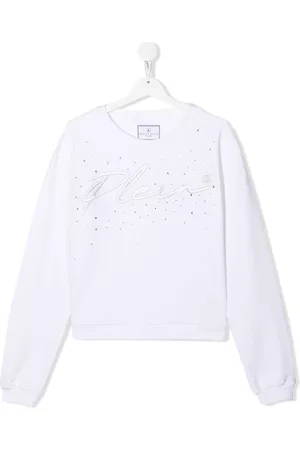 Philipp Plein Sudadera con logo bordado