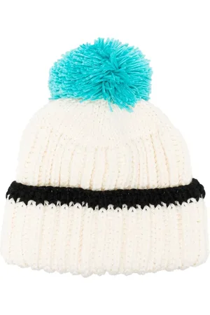 Patou Gorro de punto con ribete de pompón
